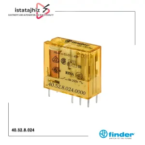 رله 24 ولت 8 پایه Finder مدل 40.52.8.024
