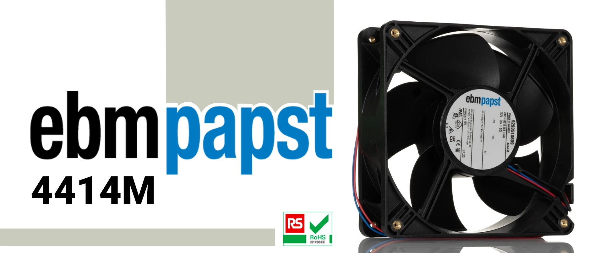 فن ebmpapst مدل 4414M 7 فن ای‑بی‑ام‑پاپست مدل 4414 M