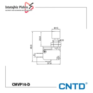 میکروسوئیچ فشاری CNTD مدل CMVP10-D