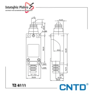 میکروسوئیچ فشاری ساده CNTD مدل TZ-8111