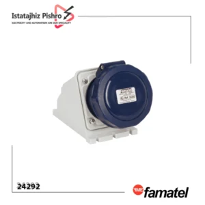 سوکت دیواری فاماتل 32 آمپر IP67 مدل 24292