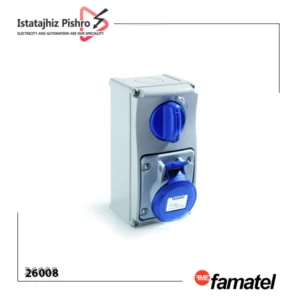پریز دیواری فاماتل 26008