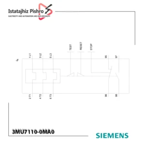 رله حرارتی 7A-10A زیمنس