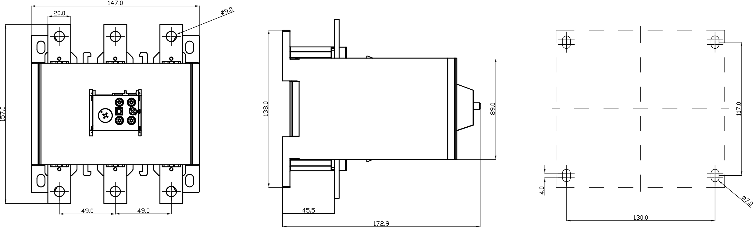 رله بیمتال 160A - 250A زیمنس