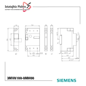 کلید محافظ موتور 1.6A-2.4A زیمنس