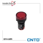 چراغ سیگنال برند CNTD رنگ قرمز مدل LD16-22DS