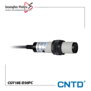 سنسور نوری قطر 18mm فاصله دید 30cm (قابل تنظیم) خروجی PNP نوع دیفیوزر