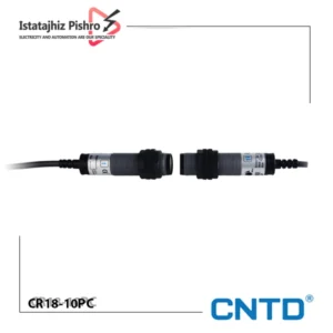سنسور نوری قطر 18mm فاصله دید 10m خروجی PNP نوع رترو انعکاسی