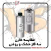 تفاوت خازن روغنی و خشک