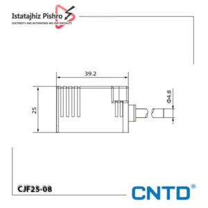 سنسور مجاورتی CJF25-08 برند CNTD