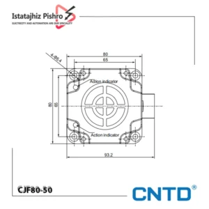 سنسور مجاورتی برد بلند CJF80-50 