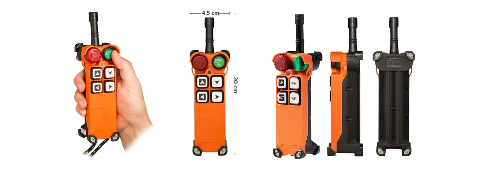 ریموت کنترل جرثقیل تله کرین F21‑4S 2 F21 4S 1