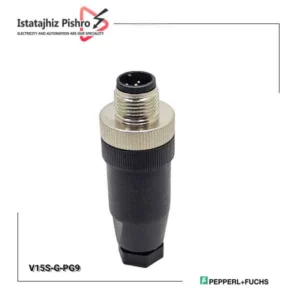 سوکت سنسور نری 4 پین M12 پپرل اند فوکس مدل V15S‑G‑PG9