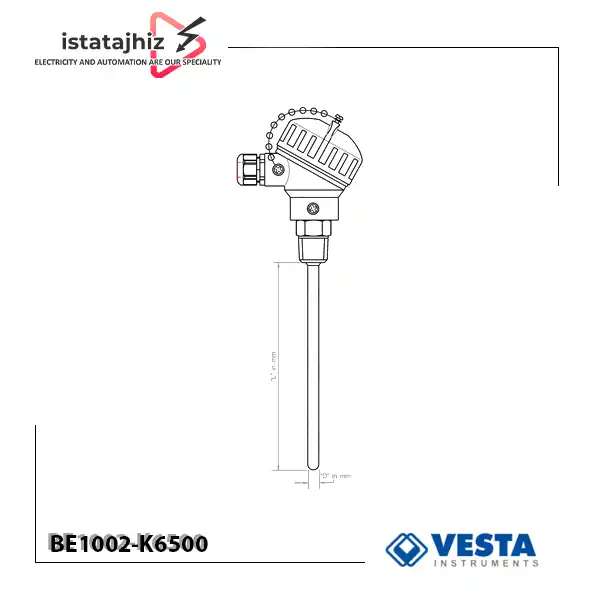 ترموکوپل هددار وستا BE1002‑K6500 2 ترموکوپل هددار وستا BE1002‑K6500