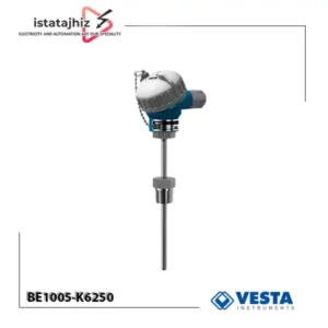 ترموکوپل هددار وستا BE1005‑K6250 تیپ K 10 ترموکوپل هددار وستا BE1005‑K6250 تیپ K