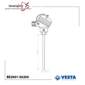 PT100 هددار وستا مدل BE2001-S6200