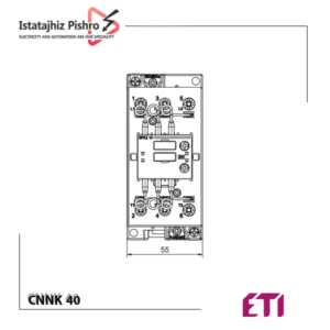 کنتاکتور خازنی 40 کیلووار ETI