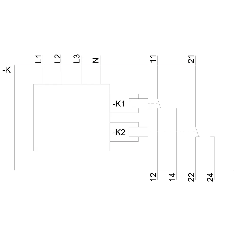 رله کنترل فاز زیمنس 3UG5616‑1CR20 6 G IC03 XX 31716P 11zon