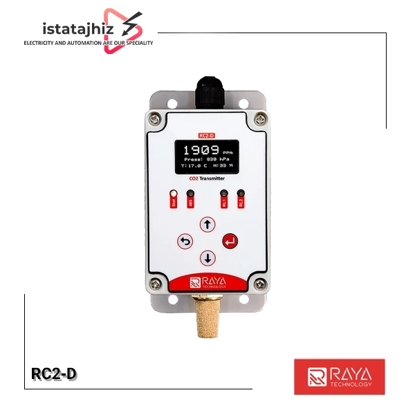 سنسور دی اکسید کربن (CO2) مدباس مدل RC2-D 1 سنسور دیاکسید کربن (CO2) مدباس مدل RC2‑D