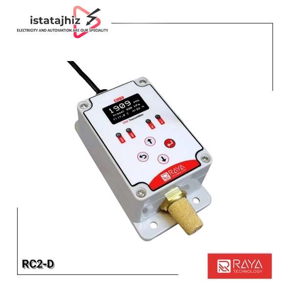 سنسور دی اکسید کربن (CO2) مدباس مدل RC2-D 5 سنسور دیاکسید کربن (CO2) مدباس مدل RC2‑D
