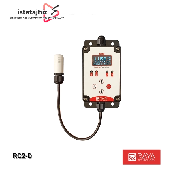 سنسور دی اکسید کربن (CO2) مدباس مدل RC2-D 4 سنسور دیاکسید کربن (CO2) مدباس مدل RC2‑D