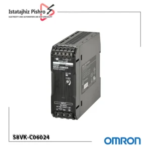 منبع تغذیه تابلویی 24 ولت 2.5 آمپر Omron 8 منبع تغذیه تابلویی 2.5 آمپر Omron