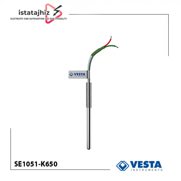 ترموکوپل با سیم رابط مدل SE1051-K650 1 ترموکوپل با سیم رابط مدل SE1051-K650