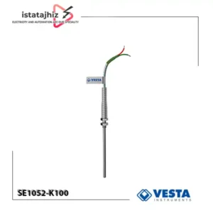ترموکوپل رزوه‌دار مدل SE1052-K100 با سیم رابط