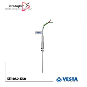 ترموکوپل رزوه‌دار مدل SE1052-K50 با سیم رابط