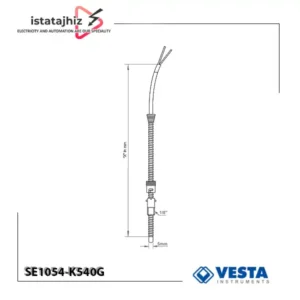 ترموکوپل قابل تنظیم SE1054‑K540G