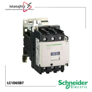 کنتاکتور 65 آمپر اشنایدر مدل LC1D65B7 بوبین 24 ولت