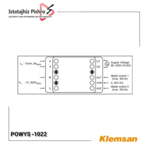 انرژی آنالایزر ریلی کلمسان مدل POWYS 1022