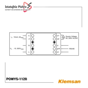 انرژی آنالایزر ریلی کلمسان POWYS 1120
