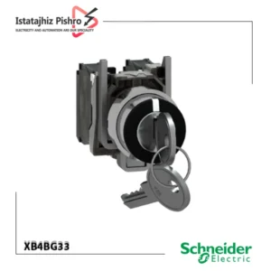 کلیدفرمان تابلویی دوطرفه ثابت XB4BG33