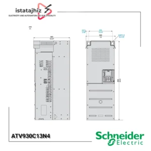 ATV930C13N4 | اینورتر سه‌فاز 132 کیلووات اشنایدر با مدار چاپر داخلی