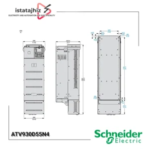 ATV930D55N4 | اینورتر 55 کیلو وات سه فاز ATV930 با مدار چاپر داخلی