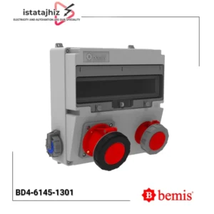 سوکت باکس صنعتی Bemis مدل BD4‑6145‑1301