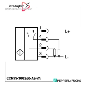 سنسور خازنی P+F کد CCN15‑30GS60‑A2‑V1