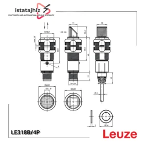 سنسور نوری LEUZE LE318B/4P