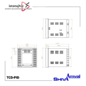ترموستات ۹۶ مدل TCD-PID شیوا امواج (کد 15D1)