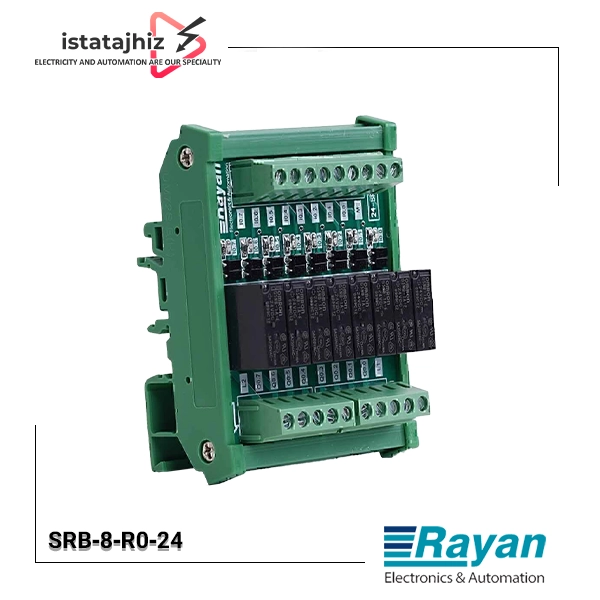 رله برد 8 تایی 24Vdc تککنتاکت 5 آمپر 24-SRB-8-R0 1 رله برد 8 تایی 24Vdc تککنتاکت 5 آمپر | مدل 24SRB‑8‑R0 | قیمت و خرید از ایستاتجهیز