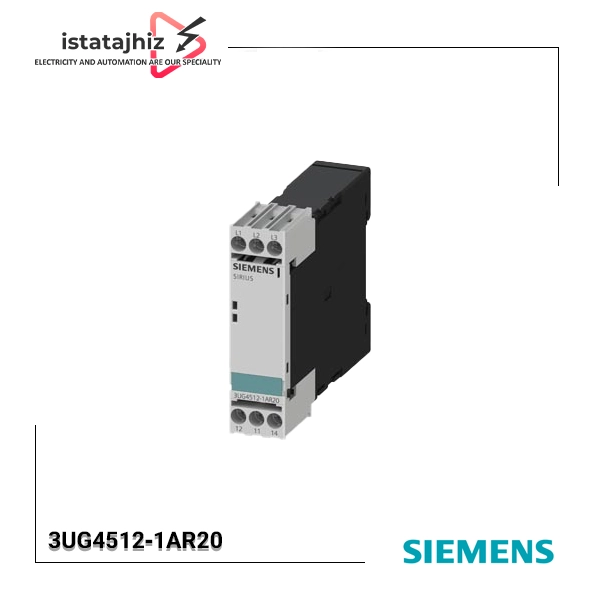 رله کنترل فاز و قطع فاز Siemens 3UG4512‑1AR20 1 رله کنترل فاز و قطع فاز Siemens 3UG4512‑1AR20