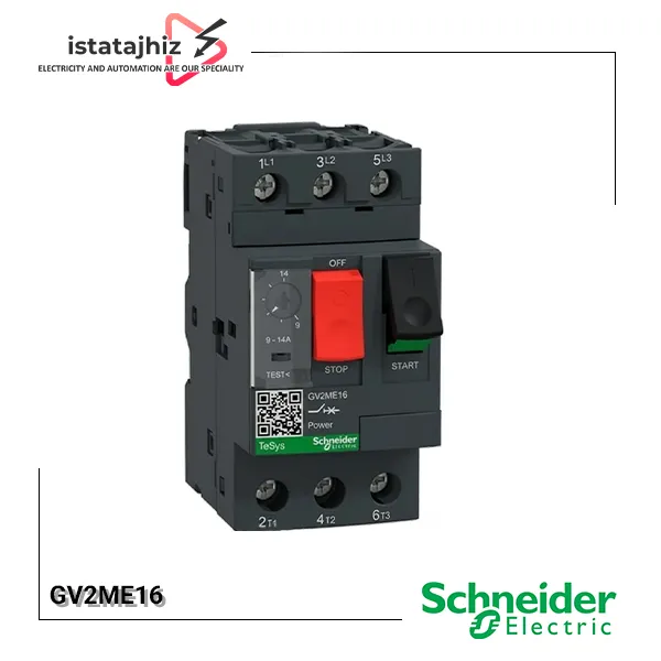 کلید حرارتی اشنایدر مدل GV2ME16 1 کلید حرارتی اشنایدر مدل GV2ME16