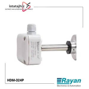 سنسور دما و رطوبت کانالی با خروجی 4…20mA و 1…10V | مدل HDM‑324P