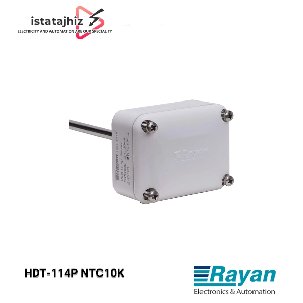 سنسور دمای کانالی با خروجی NTC10K | مدل HDT‑114P 2 سنسور دمای کانالی با خروجی NTC10K | مدل HDT‑114P NTC10K