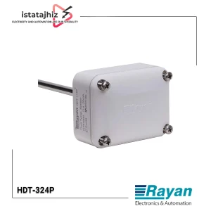 سنسور دمای کانالی HDT‑324P | سنسور داکتی ۴–۲۰mA دو سیمه