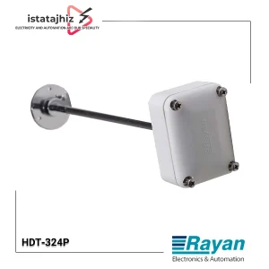 سنسور دمای کانالی HDT‑324P | سنسور داکتی ۴–۲۰mA دو سیمه