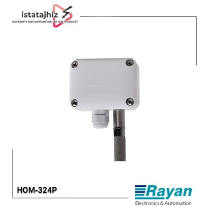سنسور دما و رطوبت دیواری محیطی با خروجی 20…4mA و 1…10V | مدل HOM‑324P