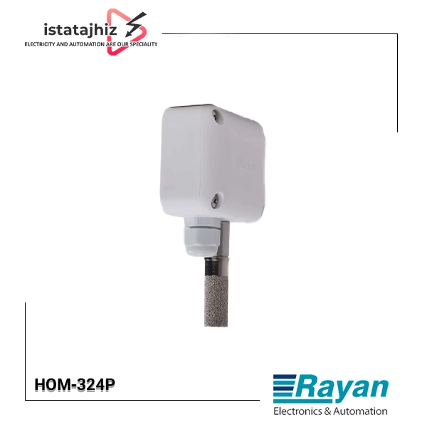 سنسور دما و رطوبت دیواری محیطی با خروجی 20…4mA و 1…10V | مدل HOM‑324P