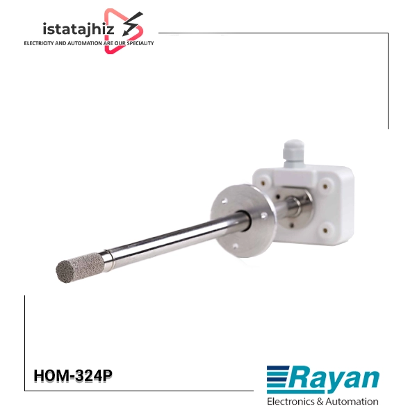 سنسور دما و رطوبت دیواری محیطی با خروجی 20…4mA و 1…10V | مدل HOM‑324P